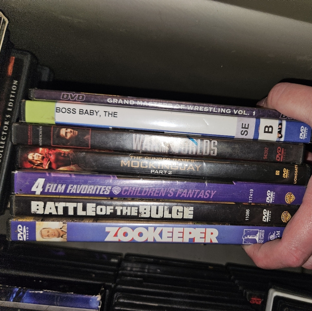 Lot of 200+ DVDs